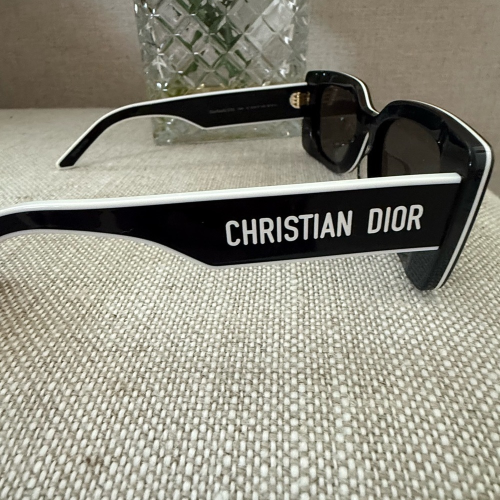 Dior Pacific SIU Black Rectangular Sunglasses - Picture 6 of 6